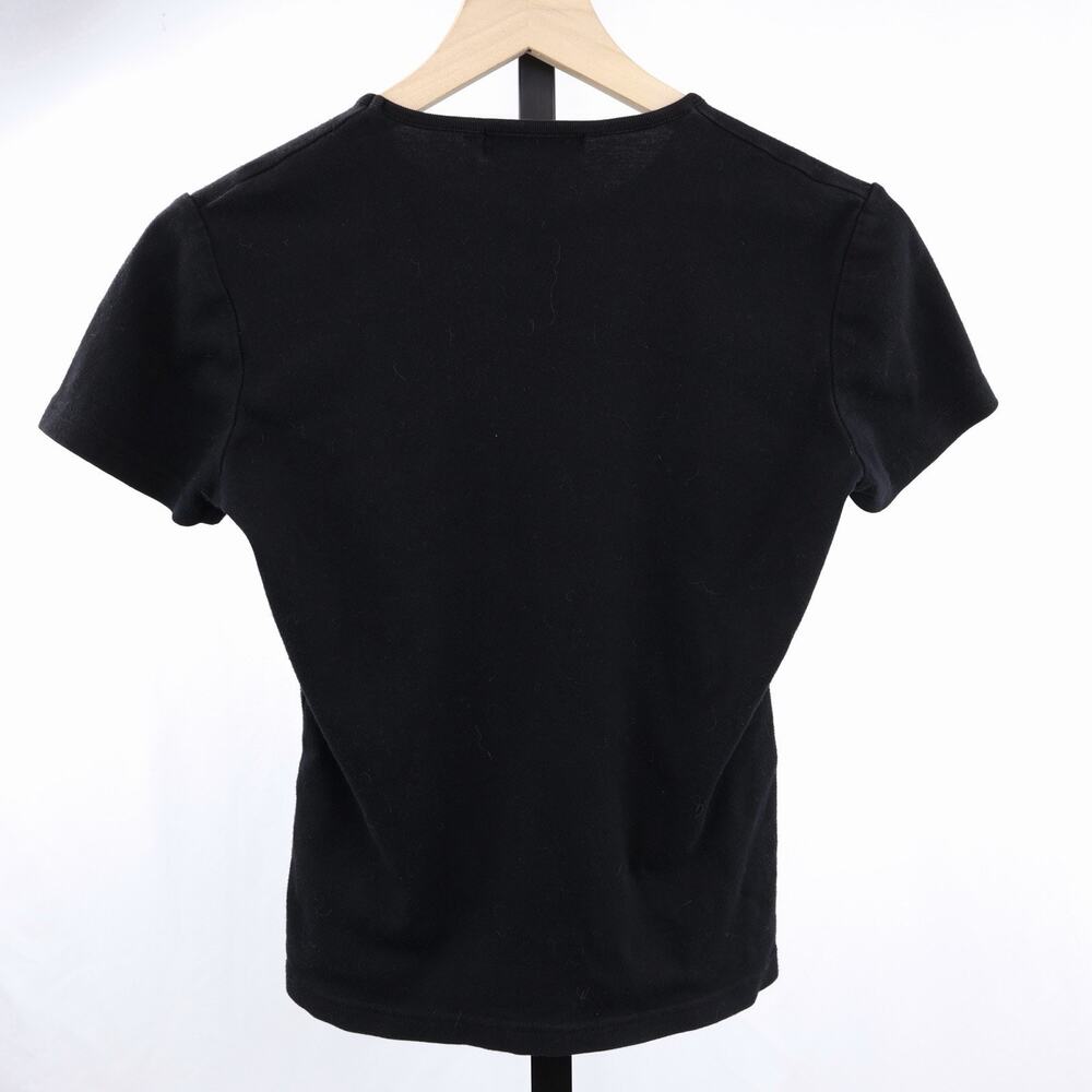 Vintage‎ Inferno Metal Festival Norway 2006 Womens Baby Tee Black Fitted Goth - Picture 2 of 4